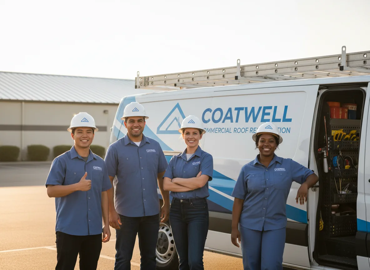 Commercial roof coating company in Weaubleau, MO